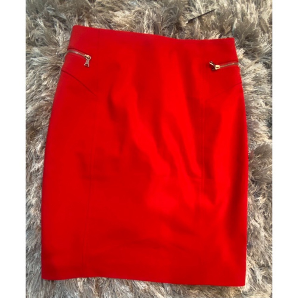 EXPRESS red pencil skirt